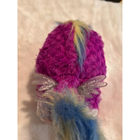 Hatchimals Baby Puffatoo Purple Winged Bird with Diaper - Picture 6 of 7